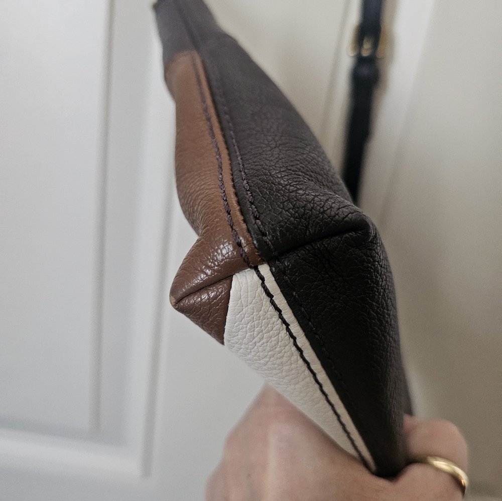 Fossil "Fiona" Large Patchwork Leather Crossbody - image 2